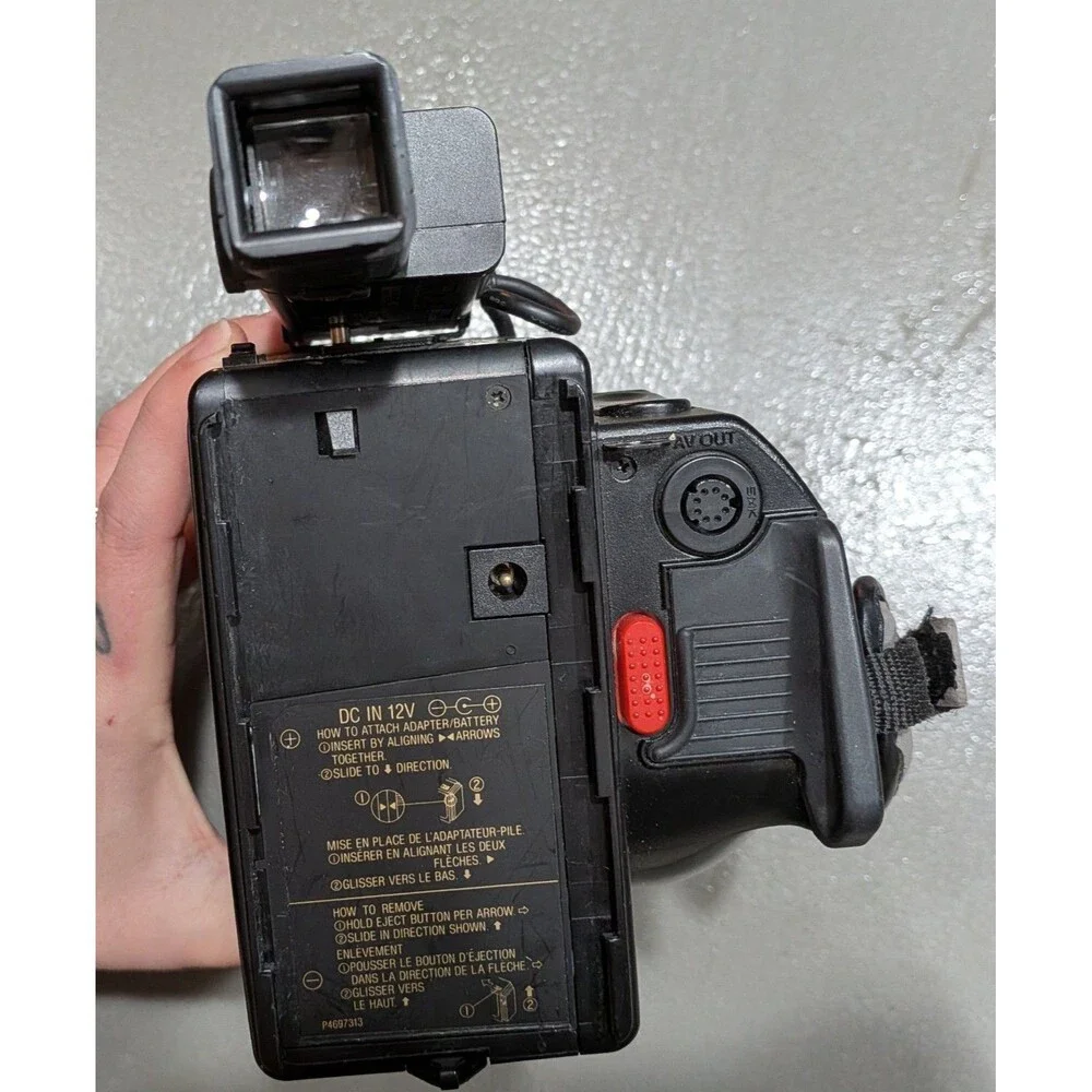 Vintage RARE RCA VHS-C Camcorder Solid State Image Sensor, Untested, No Battery